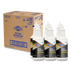 Clorox® Urine Remover, 32 oz Pull top Bottle, 6/Carton