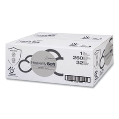 Papernet® Heavenly Soft® Paper Towel, Standard, 1-Ply, 4 x 9.5, White, 250/Pack, 32 Packs/Carton