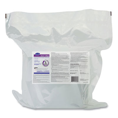 Diversey™ Oxivir® 1 Wipes, 1-Ply, 11 x 12, Cherry Almond Scent, 160/Refill Pack, 4 Packs/Carton Cleaner/Detergent Wet Wipes - Office Ready