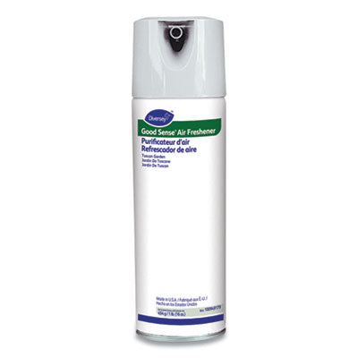 Diversey™ Good Sense Air Freshener, Tuscan Garden, 16 oz Aerosol Spray, 6/Carton Air Fresheners/Odor Eliminators-Aerosol Spray - Office Ready