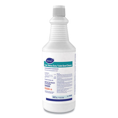 Diversey™ Crew® Heavy Duty Toilet Bowl Cleaner, Minty, 32 oz Squeeze Bottle, 12/Carton Cleaners & Detergents-Bowl Cleaner - Office Ready