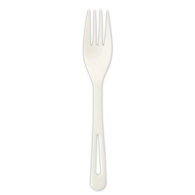 World Centric® TPLA Compostable Cutlery, Fork, 6.3