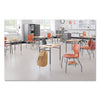 HON® Hand Sanitizer Station Stand, 12 x 16 x 54, Silver Hand Sanitizer Accessories-Floor Stand - Office Ready