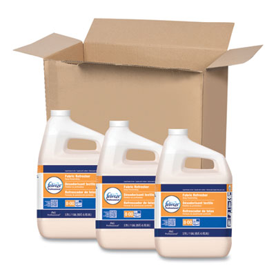 Febreze® Professional™ Deep Penetrating Fabric Refresher, Fresh Clean, 1 gal Bottle, 3/Carton Air Fresheners/Odor Eliminators-Liquid Spray - Office Ready