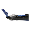 COSCO Easycut™ Self-Retracting Cutter, Black/Blue Knives-Retractable Utility/Box Cutter - Office Ready