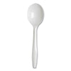 Dixie® Plastic Cutlery, Mediumweight Soup Spoons, White, 1,000/Carton Utensils-Disposable Soup Spoon - Office Ready
