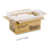Dixie® Plastic Cutlery, Mediumweight Soup Spoons, White, 1,000/Carton Utensils-Disposable Soup Spoon - Office Ready