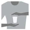 Dart® Ultra Clear™ PET Cups, 12 oz to 14 oz, Practical Fill, 50/Bag, 20 Bags/Carton Cups-Cold Drink, Plastic - Office Ready