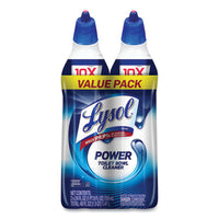 LYSOL® Brand Disinfectant Toilet Bowl Cleaner, Wintergreen, 24 oz Bottle, 2/Pack Cleaners & Detergents-Bowl Cleaner - Office Ready