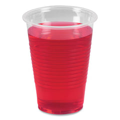 Boardwalk® Translucent Plastic Cold Cups, 9 oz, Polypropylene, 100/Pack