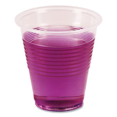 Boardwalk® Translucent Plastic Cold Cups, 3 oz, Polypropylene, 25 Cups/Sleeve, 100 Sleeves/Carton