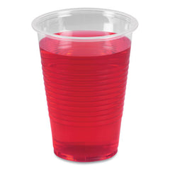 Boardwalk® Translucent Plastic Cold Cups, 9 oz, Polypropylene, 25 Cups/Sleeve, 100 Sleeves/Carton