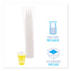 Boardwalk® Translucent Plastic Cold Cups, 7 oz, Polypropylene, 25 Cups/Sleeve, 100 Sleeves/Carton Cups-Cold Drink, Plastic - Office Ready