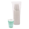 Boardwalk® Translucent Plastic Cold Cups, 12 oz, Polypropylene, 50/Pack Cups-Cold Drink, Plastic - Office Ready