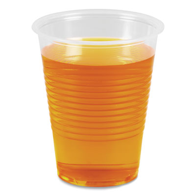 Boardwalk® Translucent Plastic Cold Cups, 10 oz, Polypropylene, 10 Cups/Sleeve, 100 Sleeves/Carton Cups-Cold Drink, Plastic - Office Ready