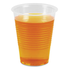 Boardwalk® Translucent Plastic Cold Cups, 10 oz, Polypropylene, 10 Cups/Sleeve, 100 Sleeves/Carton