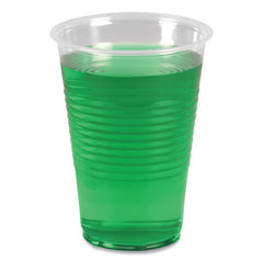 Boardwalk® Translucent Plastic Cold Cups, 14 oz, Polypropylene, 20 Cups/Sleeve, 50 Sleeves/Carton