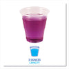 Boardwalk® Translucent Plastic Cold Cups, 3 oz, Polypropylene, 25 Cups/Sleeve, 100 Sleeves/Carton Cups-Cold Drink, Plastic - Office Ready
