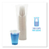Boardwalk® Translucent Plastic Cold Cups, 16 oz, Polypropylene, 50/Pack Cups-Cold Drink, Plastic - Office Ready
