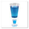 Boardwalk® Translucent Plastic Cold Cups, 16 oz, Polypropylene, 20 Cups/Sleeve, 50 Sleeves/Carton Cups-Cold Drink, Plastic - Office Ready