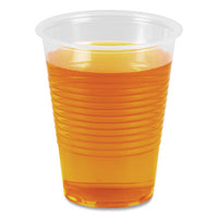 Boardwalk® Translucent Plastic Cold Cups, 10 oz, Polypropylene, 100/Pack Cups-Cold Drink, Plastic - Office Ready