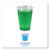Boardwalk® Translucent Plastic Cold Cups, 14 oz, Polypropylene, 20 Cups/Sleeve, 50 Sleeves/Carton Cold Drink Cups, Plastic - Office Ready