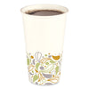 Boardwalk® Deerfield Printed Paper Hot Cups, 16 oz, 50 Cups/Sleeve, 20 Sleeves/Carton Cups-Hot Drink, Paper - Office Ready