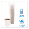 Boardwalk® Paper Hot Cups, 8 oz, White, 20 Cups/Sleeve, 50 Sleeves/Carton Cups-Hot Drink, Paper - Office Ready