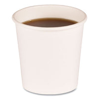 Boardwalk® Paper Hot Cups, 4 oz, White, 20 Cups/Sleeve, 50 Sleeves/Carton Cups-Hot Drink, Paper - Office Ready