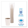 Boardwalk® Paper Hot Cups, 12 oz, White, 50 Cups/Sleeve, 20 Sleeves/Carton Cups-Hot Drink, Paper - Office Ready