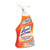 LYSOL® Brand Kitchen Pro Antibacterial Cleaner, Citrus Scent, 22 oz Spray Bottle, 9/Carton Cleaners & Detergents-Degreaser/Cleaner - Office Ready