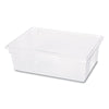 Rubbermaid® Commercial Food/Tote Boxes, 12.5 gal, 26 x 18 x 9, Clear, Plastic Storage Food Containers - Office Ready