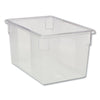 Rubbermaid® Commercial Food/Tote Boxes, 21.5 gal, 26 x 18 x 15, Clear, Plastic Storage Food Containers - Office Ready