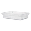 Rubbermaid® Commercial Food/Tote Boxes, 8.5 gal, 26 x 18 x 6, Clear, Plastic Storage Food Containers - Office Ready