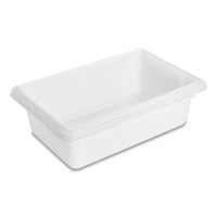 Rubbermaid® Commercial Food/Tote Boxes, 3.5 gal, 18 x 12 x 6, White, Plastic Storage Food Containers - Office Ready