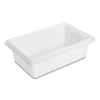 Rubbermaid® Commercial Food/Tote Boxes, 3.5 gal, 18 x 12 x 6, White, Plastic Storage Food Containers - Office Ready