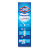 Clorox® ToiletWand® Disposable Toilet Cleaning System, Caddy and Refills, White, 6/Carton Toilet Brushes-Wand/Brush Kit - Office Ready