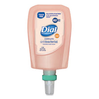 Dial® Professional Antibacterial Foaming Hand Wash Refill for FIT Touch Free Dispenser, Original, 1 L, 3/Carton Foam Soap Refills, Antibacterial - Office Ready