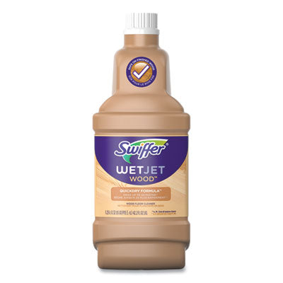 Swiffer® WetJet® System Cleaning-Solution Refill, Blossom Breeze Scent, 1.25 L Bottle, 4/Carton Cleaners & Detergents-Floor Cleaner/Degreaser - Office Ready