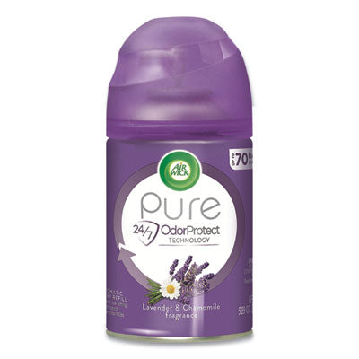 Air Wick® FRESHMATIC®ULTRA Automatic Spray Refills, Lavender/Chamomile, 5.89 oz Aerosol Spray Air Fresheners/Odor Eliminators-Aerosol Refill - Office Ready