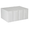 Dixie® 1/6-Fold Linen Replacement Towels, 13 x 17, White, 200/Box, 4 Boxes/Carton Interfold Paper Towels - Office Ready