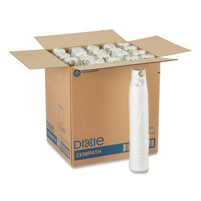 Dixie® Pathways® Paper Hot Cups, 8 oz, 50 Sleeve, 20 Sleeves/Carton Cups-Hot Drink, Paper - Office Ready