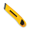 COSCO Plastic Utility Knife, Yellow Knives-Retractable Utility/Box Cutter - Office Ready