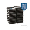 Dixie® SmartStock® Tri-Tower Dispensing System Cutlery, Soup Spoons, Mediumweight, Polypropylene, Black, 40/Pack, 24 Packs/Carton Utensils-Disposable Soup Spoon - Office Ready