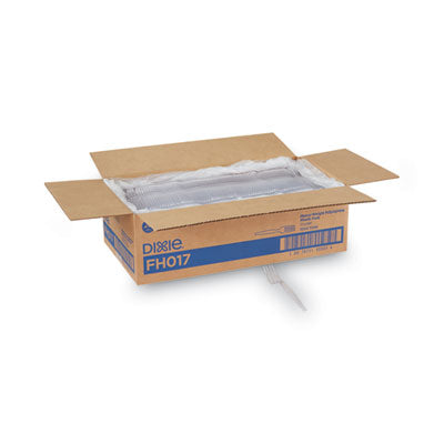 Dixie® Plastic Cutlery, Forks, Heavyweight, Clear, 1,000/Carton Utensils-Disposable Fork - Office Ready