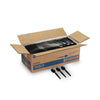 Dixie® Plastic Cutlery, Heavyweight Teaspoons, Black, 1,000/Carton Utensils-Disposable Teaspoon - Office Ready