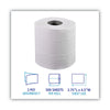 Boardwalk® Two-Ply Toilet Tissue, Septic Safe, White, 4.5 x 3.75, 500 Sheets/Roll, 96 Rolls/Carton Tissues-Bath Regular Roll - Office Ready