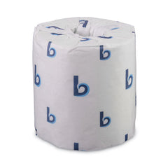 Boardwalk® Two-Ply Toilet Tissue, Septic Safe, White, 4.5 x 3.75, 500 Sheets/Roll, 96 Rolls/Carton