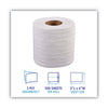 Boardwalk® Two-Ply Toilet Tissue, Standard, Septic Safe, White, 4 x 3, 500 Sheets/Roll, 96/Carton Tissues-Bath Regular Roll - Office Ready