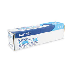 Boardwalk® Heavy-Duty Aluminum Foil Roll, 18" x 1,000 ft